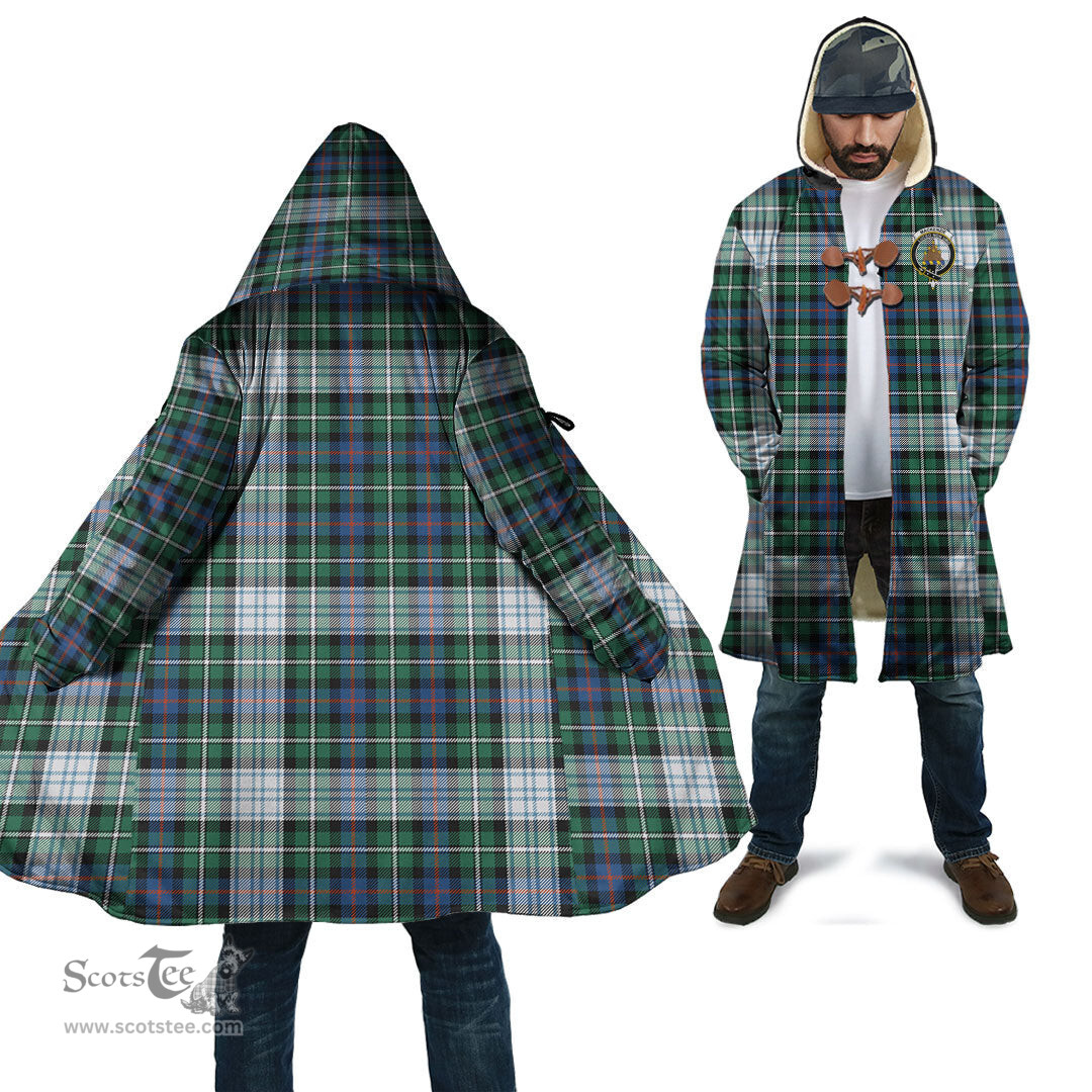 Scottish MacKenzie Dress Ancient Tartan Cloaks - Hooded Cape Coat with Family Crest Scottish Clans