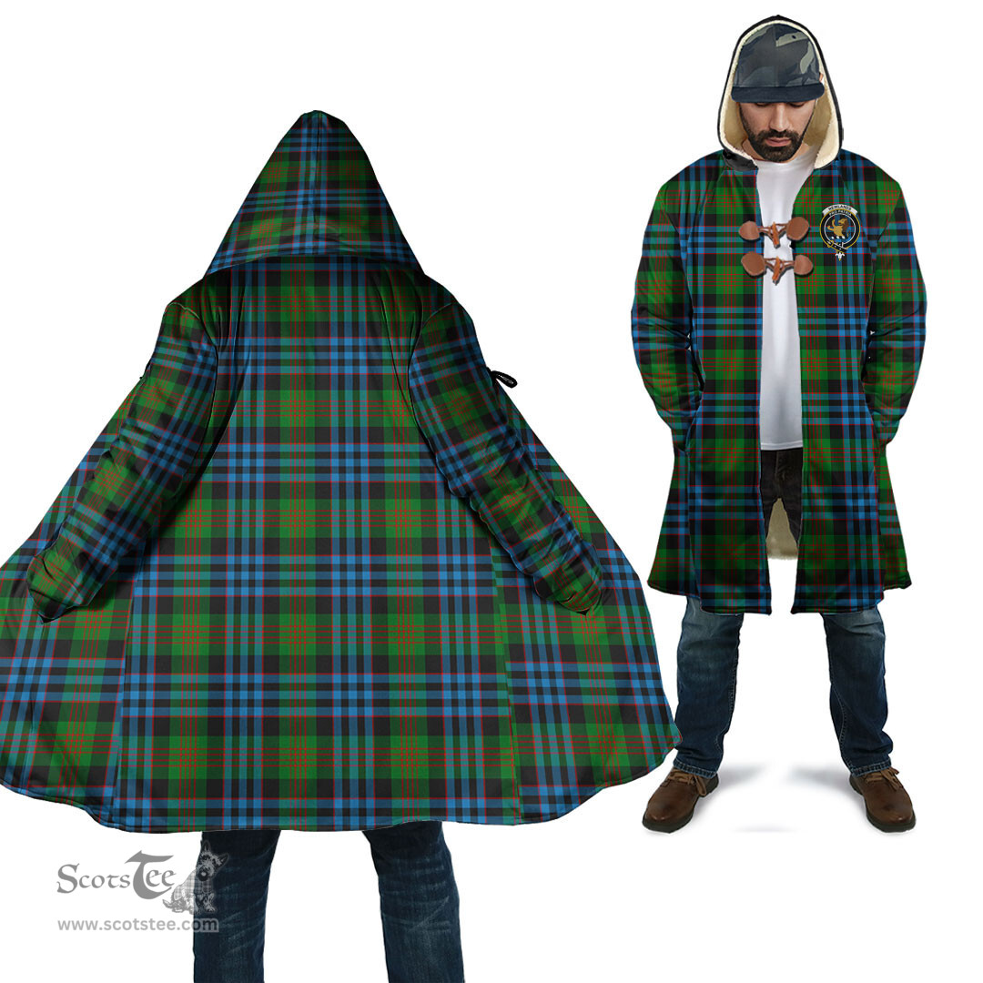 Scottish Newlands of Lauriston Tartan Cloaks - Hooded Cape Coat with Family Crest Scottish Clans