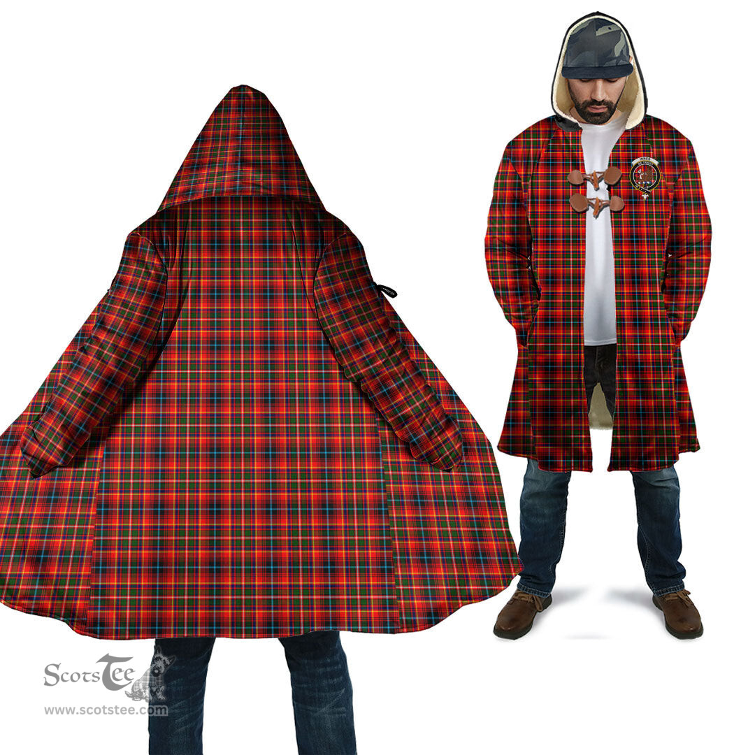 Scottish Innes Modern Tartan Cloaks - Hooded Cape Coat with Family Crest Scottish Clans