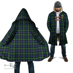 Scottish MacKenzie Modern Tartan Cloaks - Hooded Cape Coat with Family Crest Scottish Clans