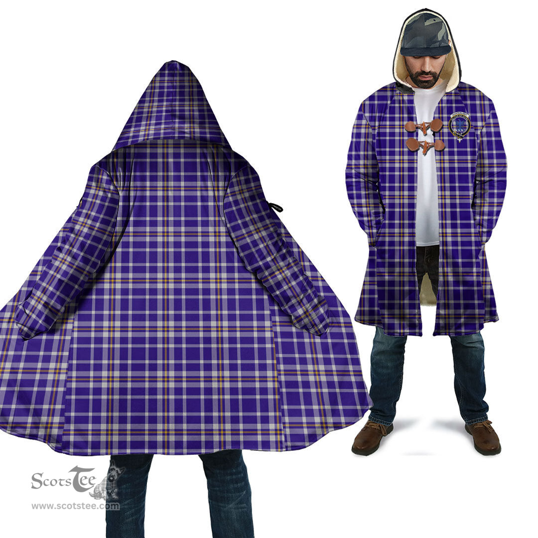 Scottish Ochterlony Tartan Cloaks - Hooded Cape Coat with Family Crest Scottish Clans