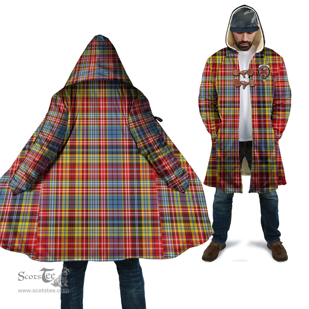 Scottish Ogilvie of Airlie Ancient Tartan Cloaks - Hooded Cape Coat with Family Crest Scottish Clans