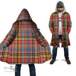 Scottish Ogilvie of Airlie Ancient Tartan Cloaks - Hooded Cape Coat with Family Crest Scottish Clans