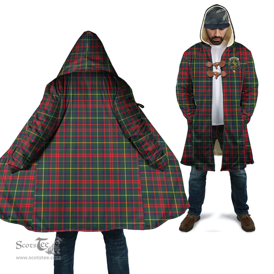 Scottish MacKintosh Hunting Modern Tartan Cloaks - Hooded Cape Coat with Family Crest Scottish Clans