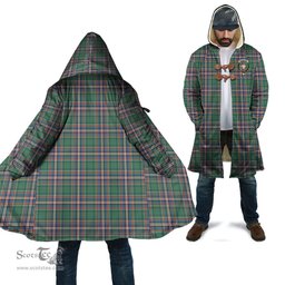 Scottish MacFarlane Hunting Ancient Tartan Cloaks - Hooded Cape Coat with Family Crest Scottish Clans