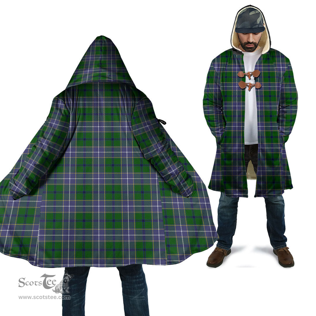 Scottish Wishart Hunting Modern Tartan Cloaks - Hooded Cape Coat