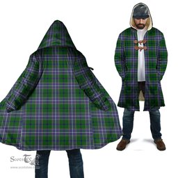 Scottish Wishart Hunting Modern Tartan Cloaks - Hooded Cape Coat