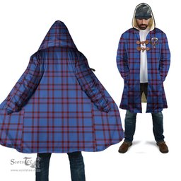 Scottish Elliot Modern Tartan Cloaks - Hooded Cape Coat with Family Crest Scottish Clans