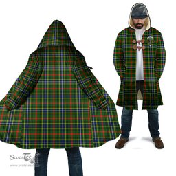 Scottish Bisset Tartan Cloaks - Hooded Cape Coat with Family Crest Scottish Clans