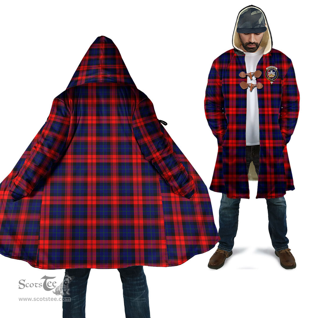 Scottish MacLachlan Modern Tartan Cloaks - Hooded Cape Coat with Family Crest Scottish Clans
