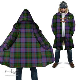 Scottish Blair Modern Tartan Cloaks - Hooded Cape Coat with Family Crest Scottish Clans