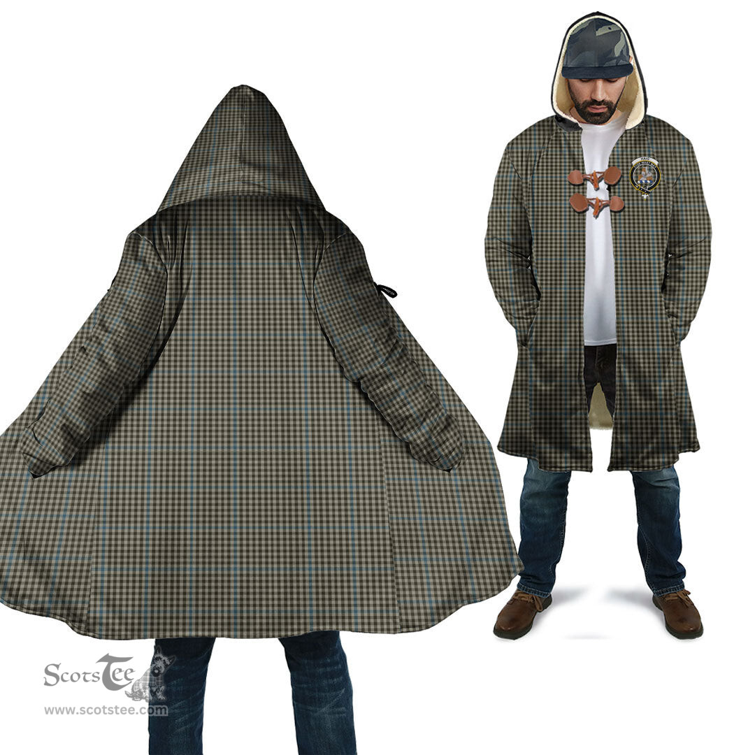 Scottish Haig Check Tartan Cloaks - Hooded Cape Coat with Family Crest Scottish Clans