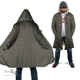 Scottish Haig Check Tartan Cloaks - Hooded Cape Coat with Family Crest Scottish Clans