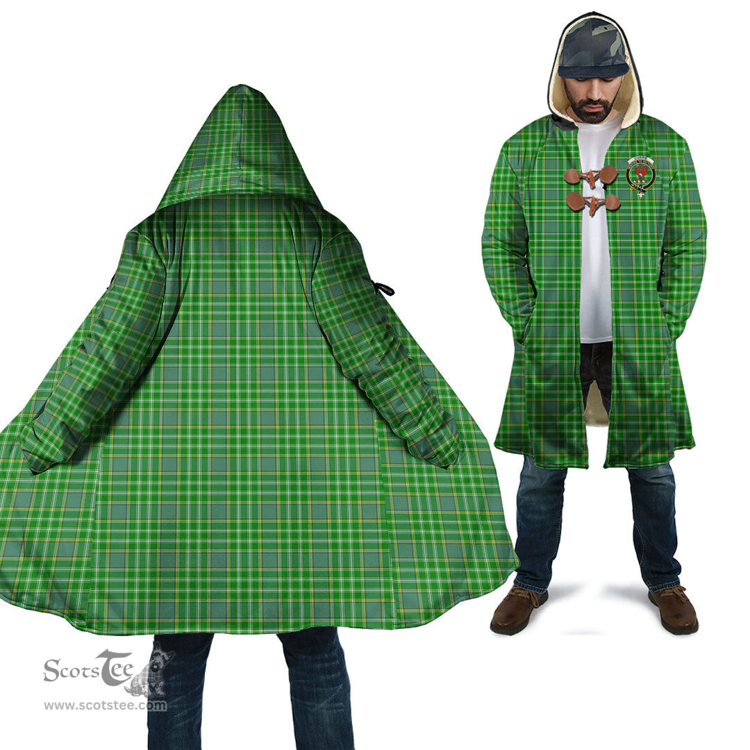 Scottish Currie Tartan Cloaks - Hooded Cape Coat with Family Crest Scottish Clans