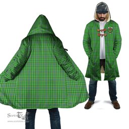 Scottish Currie Tartan Cloaks - Hooded Cape Coat with Family Crest Scottish Clans