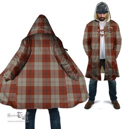 Scottish Davidson Dress Dancers Tartan Cloaks - Hooded Cape Coat with Family Crest Scottish Clans
