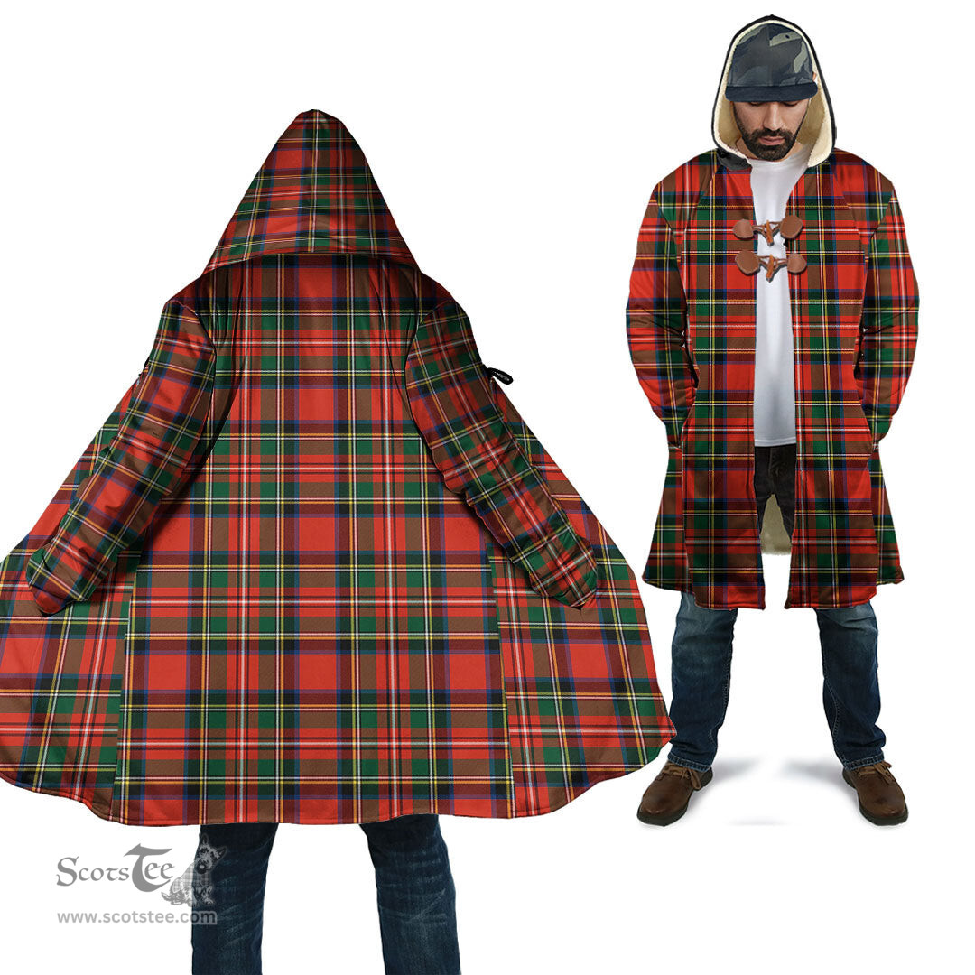 Scottish Stewart Royal Modern Tartan Cloaks - Hooded Cape Coat