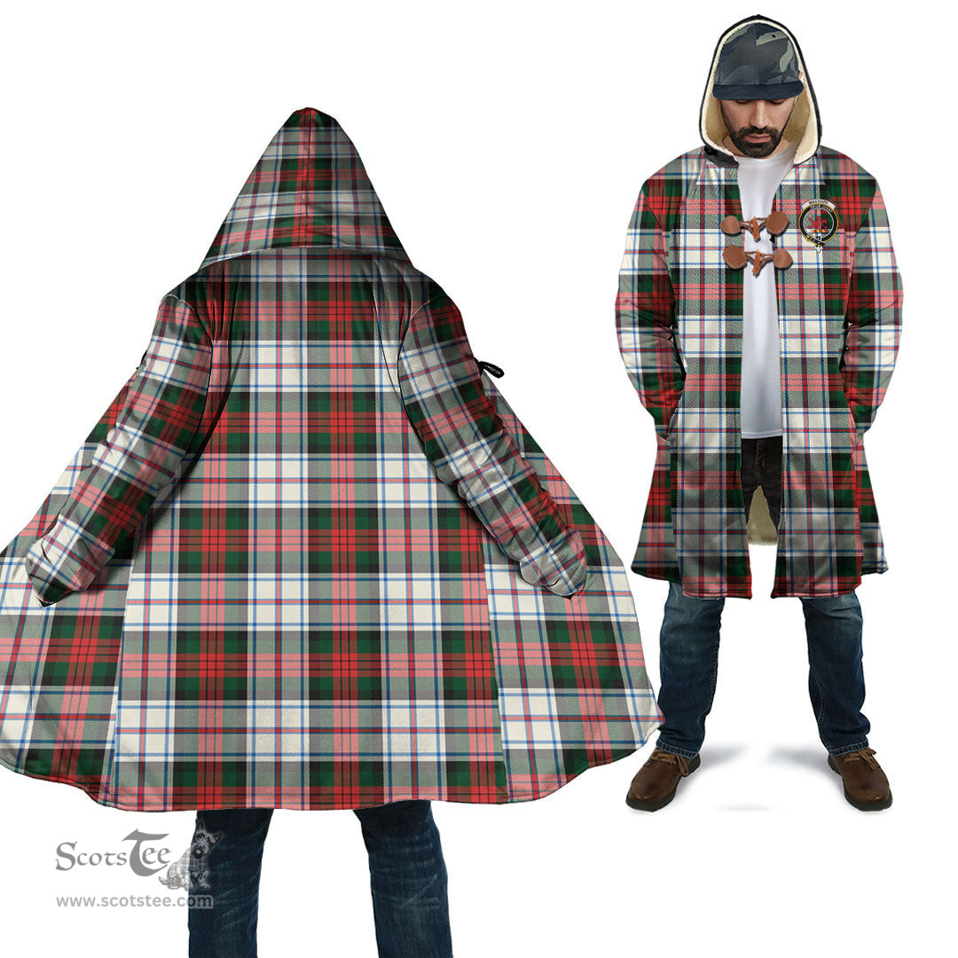 Scottish MacDuff Dress Modern Tartan Cloaks - Hooded Cape Coat with Family Crest Scottish Clans
