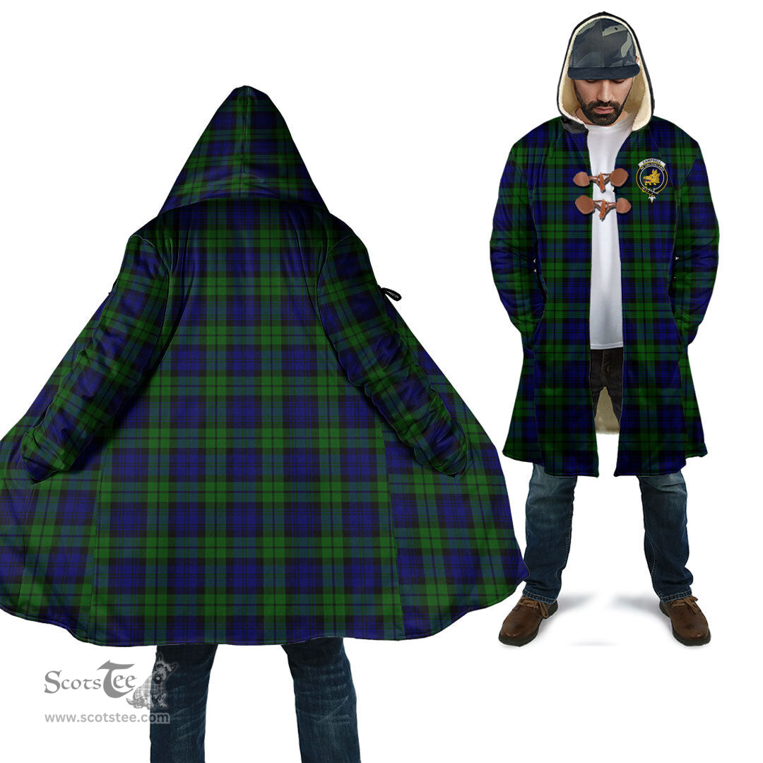 Scottish Campbell Modern Tartan Cloaks - Hooded Cape Coat with Family Crest Scottish Clans