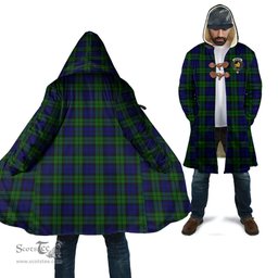 Scottish Campbell Modern Tartan Cloaks - Hooded Cape Coat with Family Crest Scottish Clans