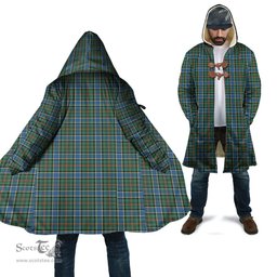 Scottish Ogilvie Hunting Ancient Tartan Cloaks - Hooded Cape Coat