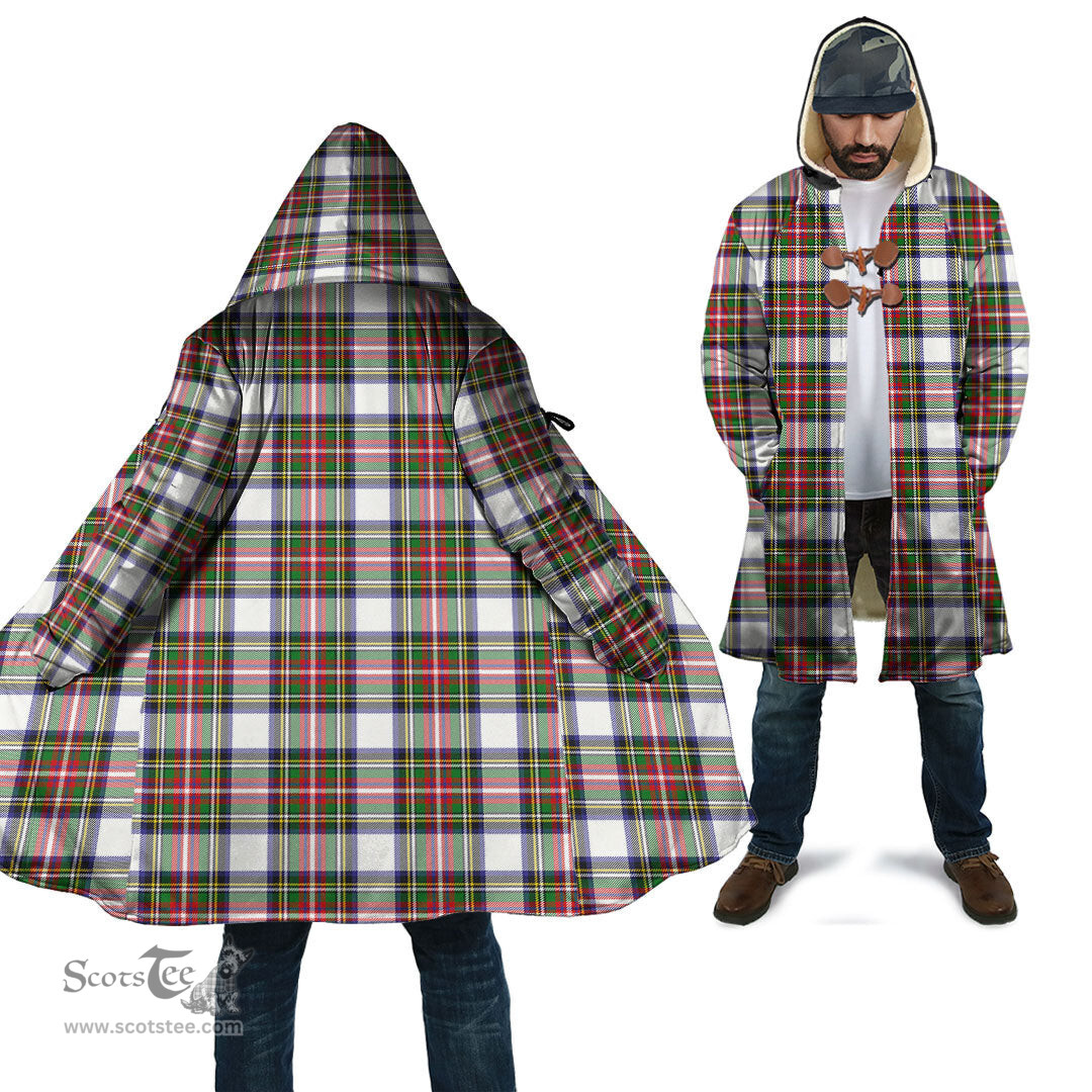 Scottish Stewart Dress Modern Tartan Cloaks - Hooded Cape Coat