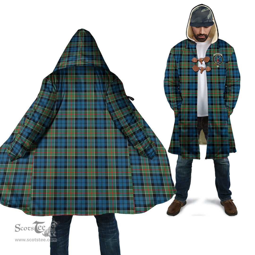 Scottish Colquhoun Ancient Tartan Cloaks - Hooded Cape Coat with Family Crest Scottish Clans