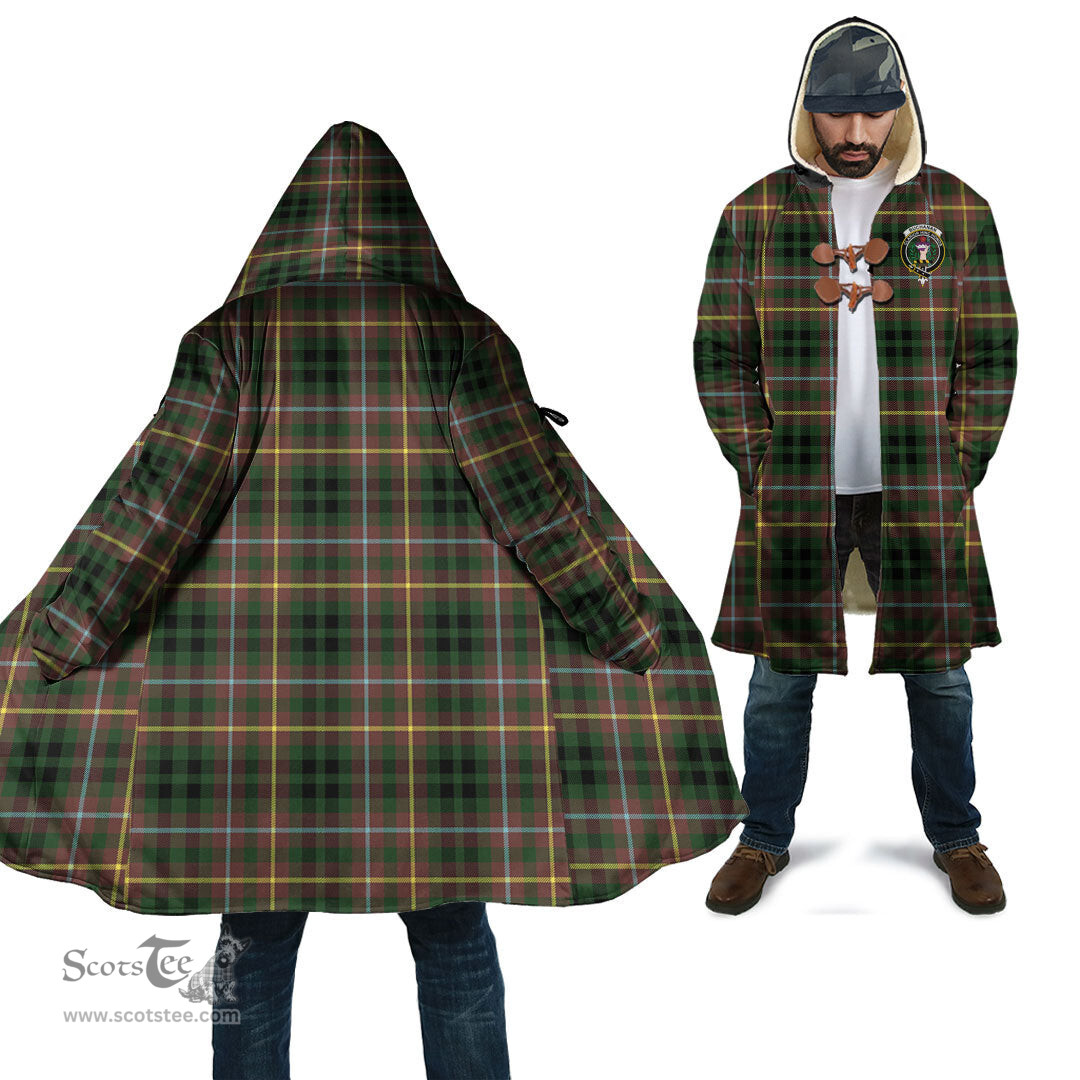 Scottish Buchanan Hunting Tartan Cloaks - Hooded Cape Coat with Family Crest Scottish Clans