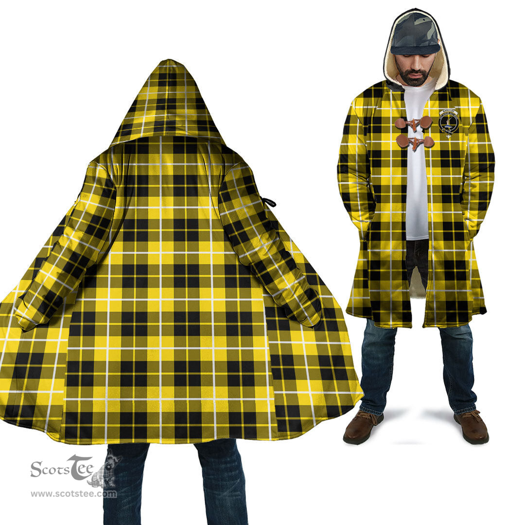 Scottish Barclay Dress Modern Tartan Cloaks - Hooded Cape Coat with Family Crest Scottish Clans