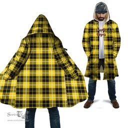 Scottish Barclay Dress Modern Tartan Cloaks - Hooded Cape Coat with Family Crest Scottish Clans
