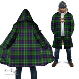 Scottish Leslie Hunting Tartan Cloaks - Hooded Cape Coat