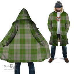 Scottish Cunningham Dress Green Dancers Tartan Cloaks - Hooded Cape Coat