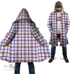 Scottish Boswell Modern Tartan Cloaks - Hooded Cape Coat