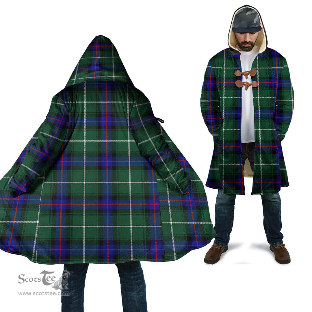Scottish MacDonald of the Isles Hunting Modern Tartan Cloaks - Hooded Cape Coat