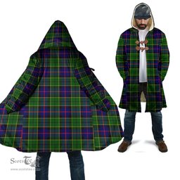 Scottish Forsyth Modern Tartan Cloaks - Hooded Cape Coat