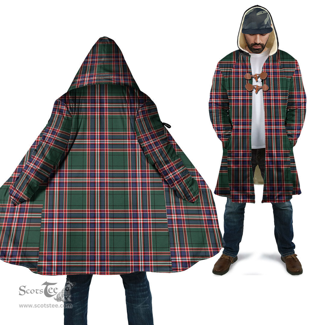 Scottish MacFarlane Hunting Modern Tartan Cloaks - Hooded Cape Coat