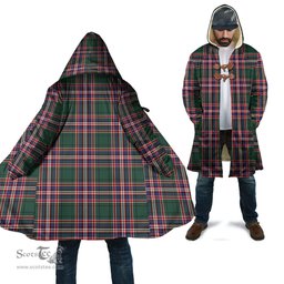 Scottish MacFarlane Hunting Modern Tartan Cloaks - Hooded Cape Coat
