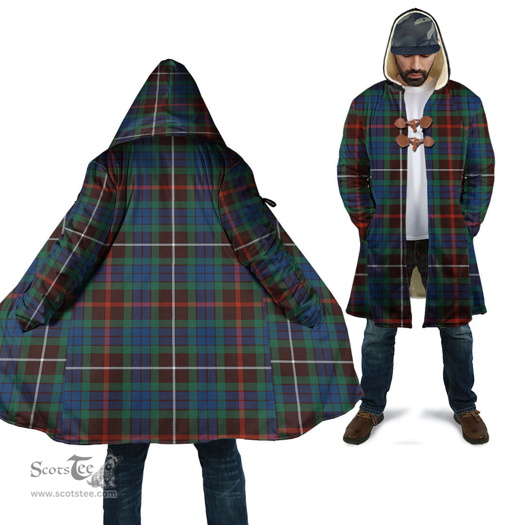 Scottish Fraser Hunting Ancient Tartan Cloaks - Hooded Cape Coat