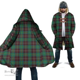 Scottish Chisholm Hunting Ancient Tartan Cloaks - Hooded Cape Coat