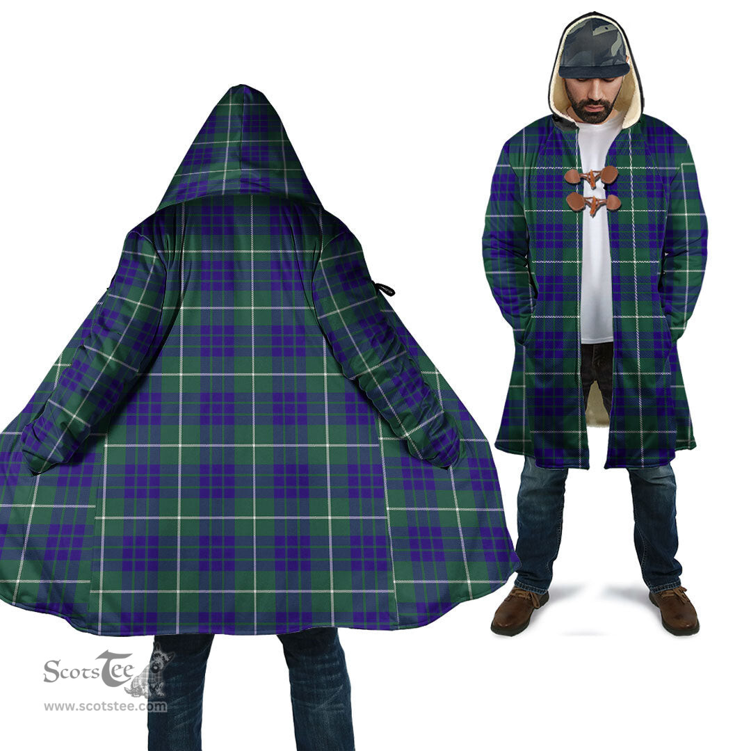 Scottish Hamilton Hunting Modern Tartan Cloaks - Hooded Cape Coat