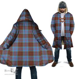 Scottish Anderson Modern Tartan Cloaks - Hooded Cape Coat