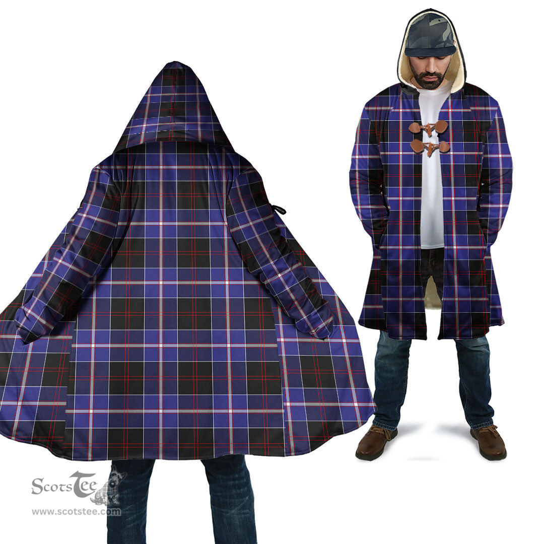 Scottish Dunlop Modern Tartan Cloaks - Hooded Cape Coat