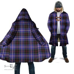 Scottish Dunlop Modern Tartan Cloaks - Hooded Cape Coat