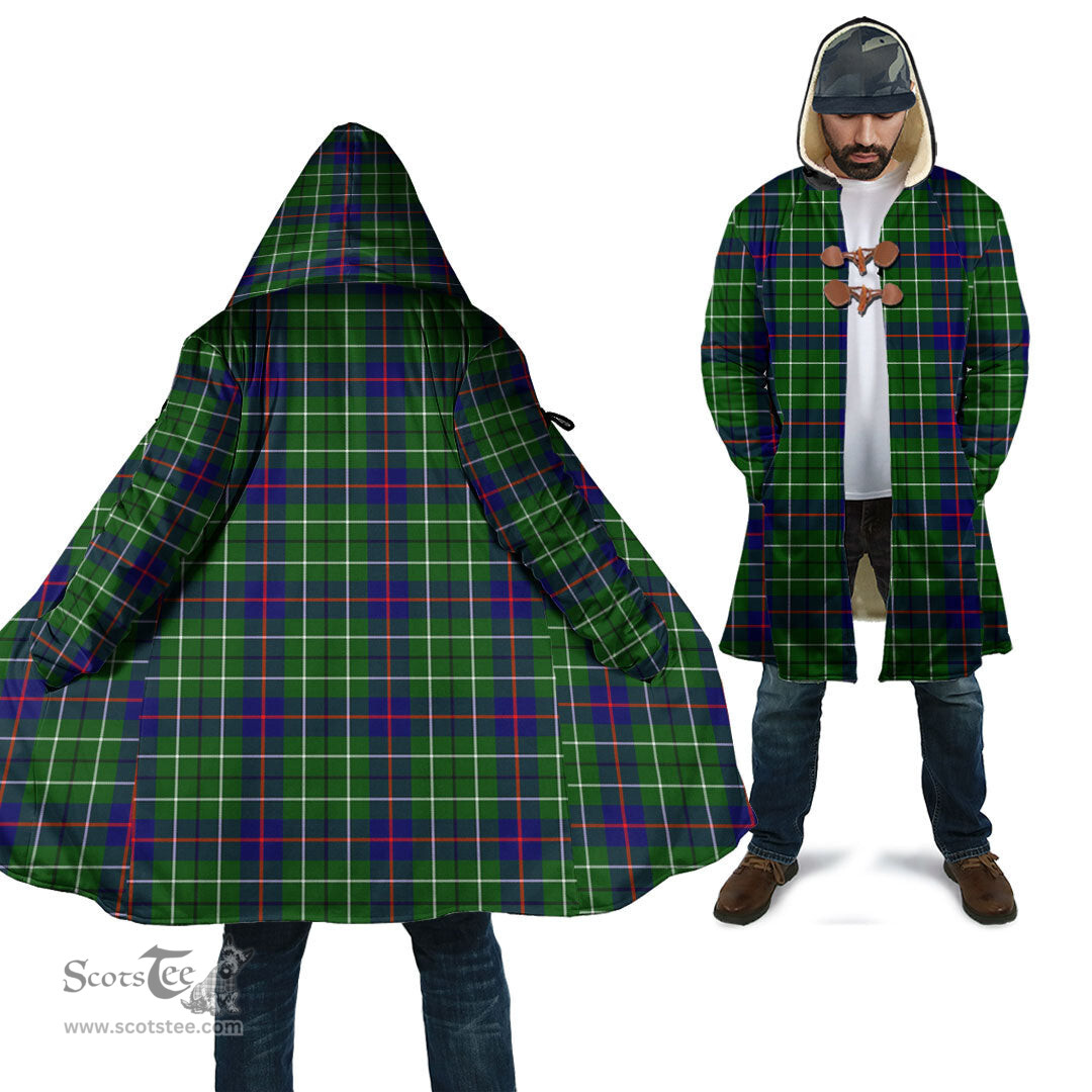 Scottish Duncan Modern Tartan Cloaks - Hooded Cape Coat