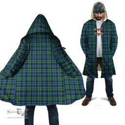 Scottish Campbell Ancient 02 Tartan Cloaks - Hooded Cape Coat