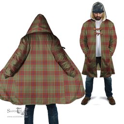 Scottish MacGillivray Hunting Ancient Tartan Cloaks - Hooded Cape Coat