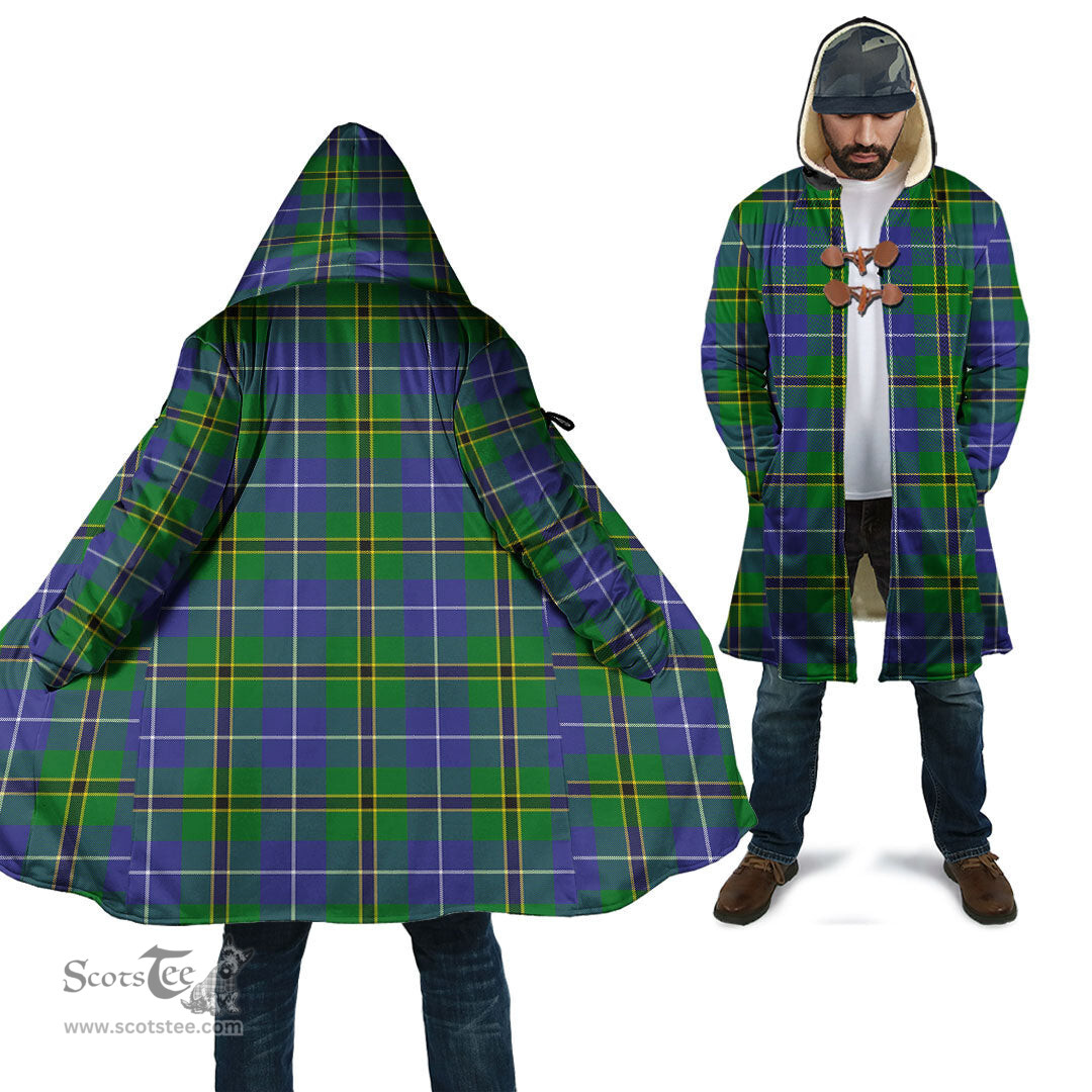 Scottish Turnbull Hunting Tartan Cloaks - Hooded Cape Coat