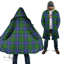 Scottish Turnbull Hunting Tartan Cloaks - Hooded Cape Coat