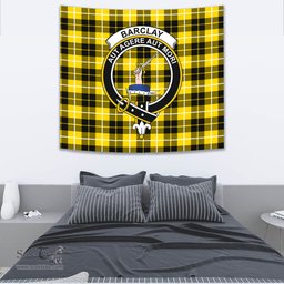 Barclay Dress Modern Tartan Home Decor Scottish Plaid Tartan Crest Tapestry ScotsTee