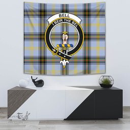 Bell of the Borders Tartan Home Decor Scottish Plaid Tartan Crest Tapestry ScotsTee